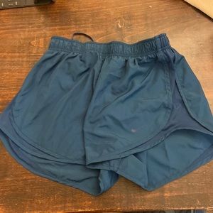 Nike Dri-Fit shorts, medium.  Deep blue/turquoise color